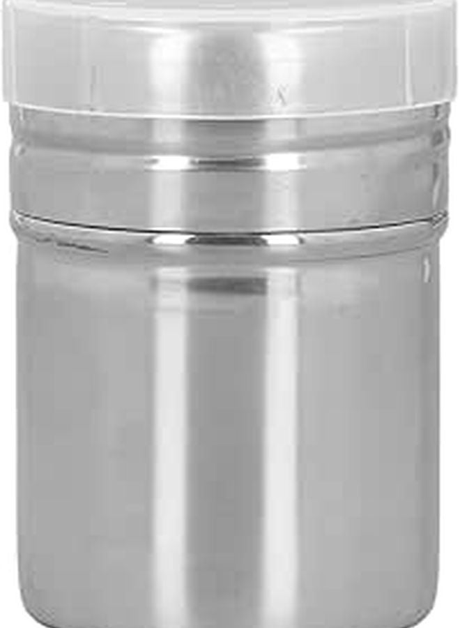 Stainless Steel Kitchen Powder Shaker With Spiral Buckle Cover for Coffee Cocoa Chocolate - Image 1