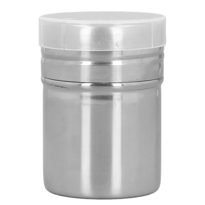 Stainless Steel Kitchen Powder Shaker With Spiral Buckle Cover for Coffee Cocoa Chocolate - Image 2