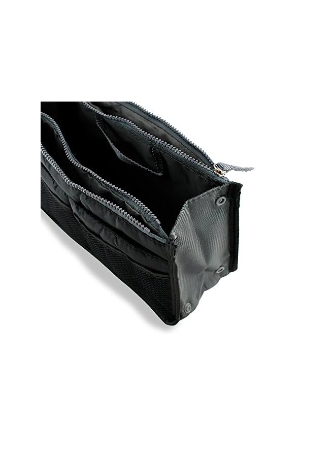 Gearonic Tm GEARONIC TM Lady Women Travel Insert Organizer Compartment Bag Handbag Purse Large Liner Tidy Bag - Black - Image 5
