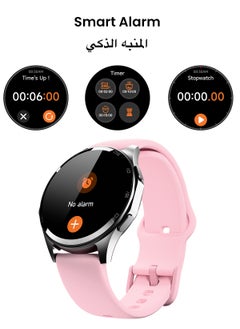 Tinymoose Atlas Smartwatch | AMOLED Display, GPS, AI-Powered Fitness Tracking, 15-Day Battery Life, Heart Rate & SpO2 Monitor, 30M Water Resistant, Bluetooth Calling, Super Responsive Touchscreen, for Android & iOS – Shadow Pink - pzsku/Z3E5E718730154A86CAFDZ/45/1741279207/fd9fcc72-90d2-4248-a57d-98d3b3224ecb