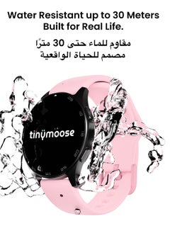 Tinymoose Atlas Smartwatch | AMOLED Display, GPS, AI-Powered Fitness Tracking, 15-Day Battery Life, Heart Rate & SpO2 Monitor, 30M Water Resistant, Bluetooth Calling, Super Responsive Touchscreen, for Android & iOS – Shadow Pink - pzsku/Z3E5E718730154A86CAFDZ/45/1741279208/fa3fe80c-72c2-4cd4-8a99-6c24100e18a2