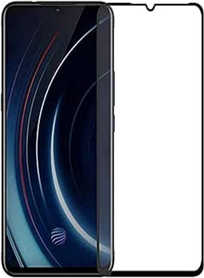 Ineix full screen tempered glass screen protector for vivo y17 - black