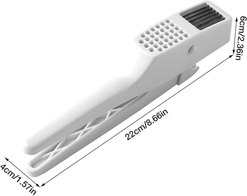 Cyrox Cyrox Garlic Press Kit Garlic Slicer Mincer Peeler with Cleaning Brush for Home Hotel Restaurant Kitchen Hand Tool Easy to Squeeze and Easy to Clean 1Pcs - Image 5