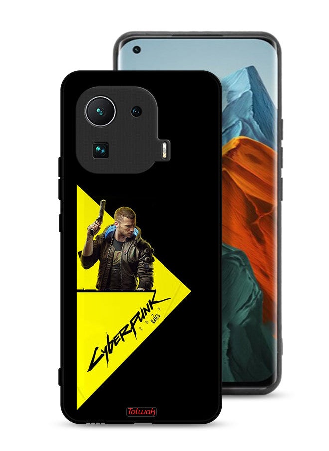 Tolwak - Xiaomi Mi 11 Pro Protective Case Cover Cyberpunk 2077 - Image 1