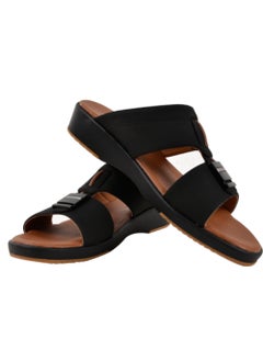 Egoss Mens Arabic Sandals Black  - Image 2