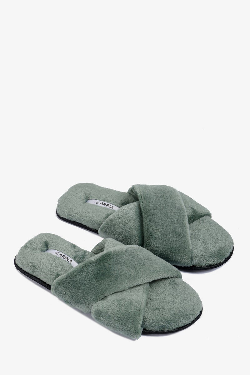 Criss-Cross Slippers