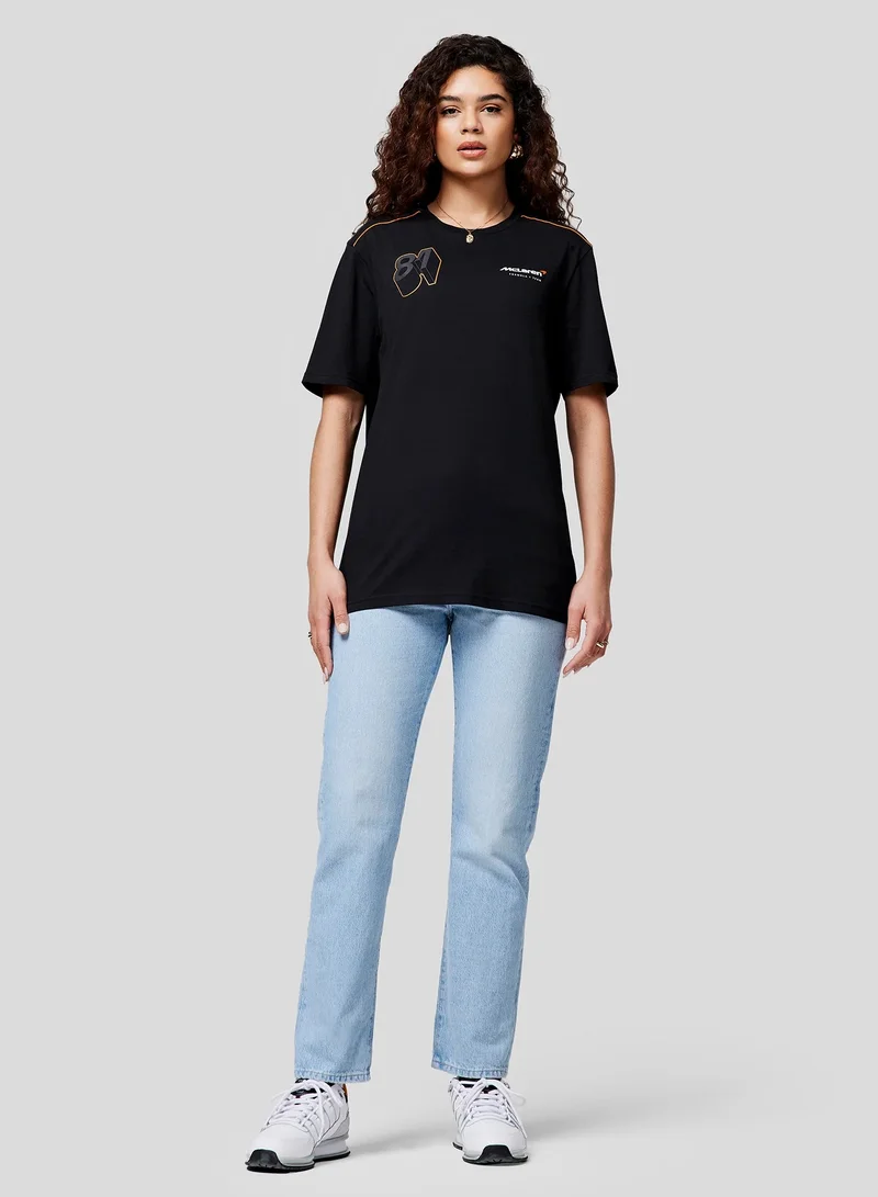 مكلارين Mclaren Unisex Core Driver T-Shirt Oscar Piastri