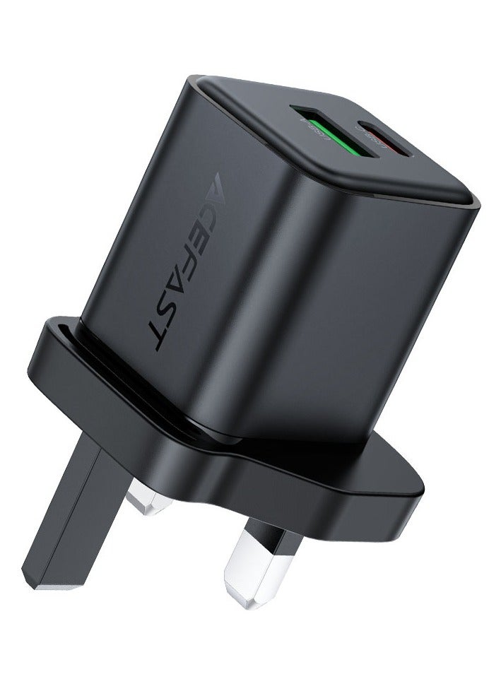 ACEFAST Fast Charge Wall Charger A126 PD20W GaN (1xUSB-A+1xUSB-C) UK - Image 1