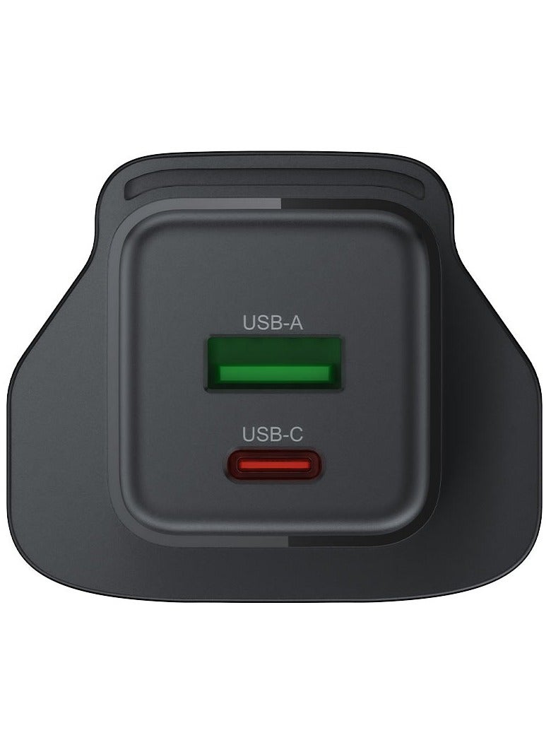 ACEFAST Fast Charge Wall Charger A126 PD20W GaN (1xUSB-A+1xUSB-C) UK - Image 5