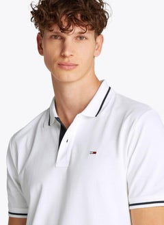 TOMMY JEANS Slim Tipped Polo  - Image 3
