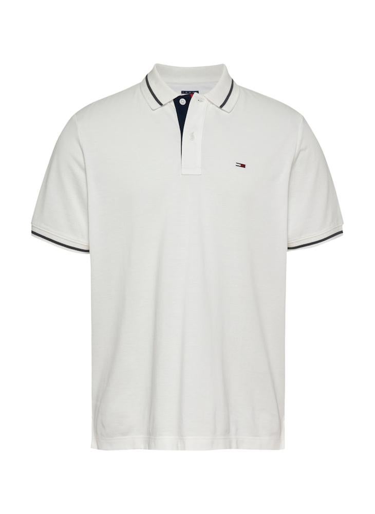 TOMMY JEANS Slim Tipped Polo  - Image 5
