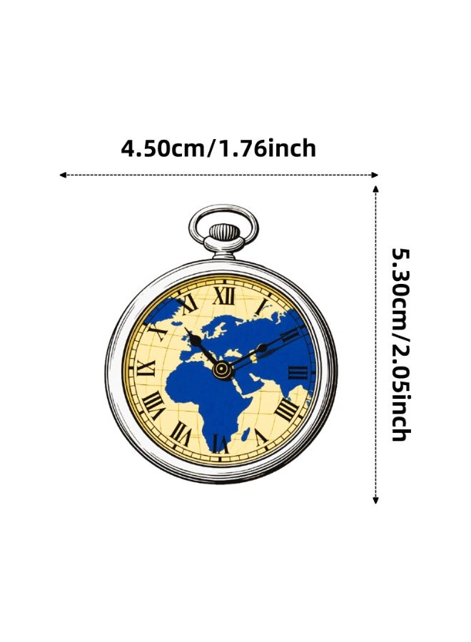 50 قطعة من ملصقات السفر العتيقة المقاومة للماء، ملصقات خريطة السفر، لسجلات القصاصات، والمجلات، وحقائب السفر، والكمبيوتر المحمول، والجيتار - Image 4