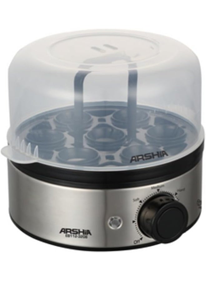 آرشيا ماكينة تحضير البيض بالبخار من الستانلس ستيل مع سلة من ارشيا EB112-3208 - Image 1