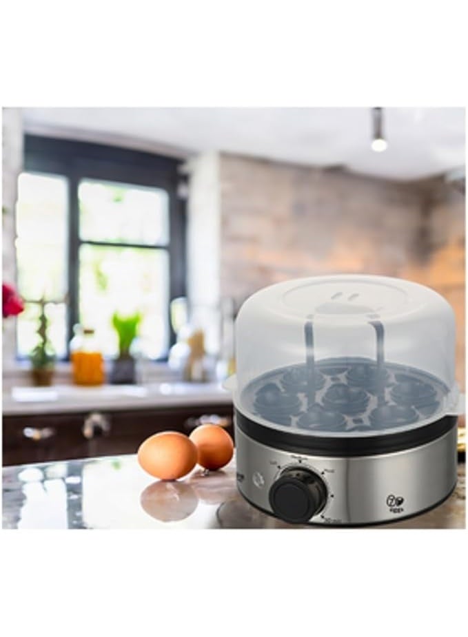 آرشيا ماكينة تحضير البيض بالبخار من الستانلس ستيل مع سلة من ارشيا EB112-3208 - Image 3