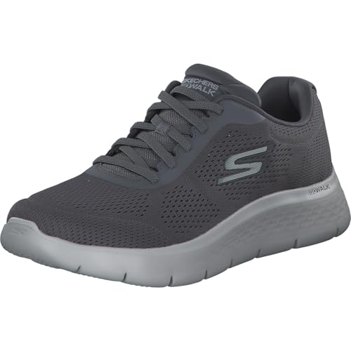 SKECHERS حذاء سكيشرز جو ووك للرجال جو ووك فليكس - حذاء رياضي مRemark، رمادي/فحم، 7 - Image 1