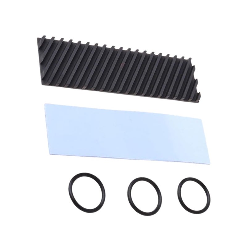 Copper Graphene SSD Heat Sink with Air Duct for NVMe Drives Efficient Laptop Cooling - Image 1