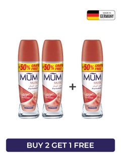 MUM Deodorant Roll-on - Musk, 48-Hrs Protection, Quick Drying Formula For All Skin Type, Pack of 3, 75ml Each  - Image 1