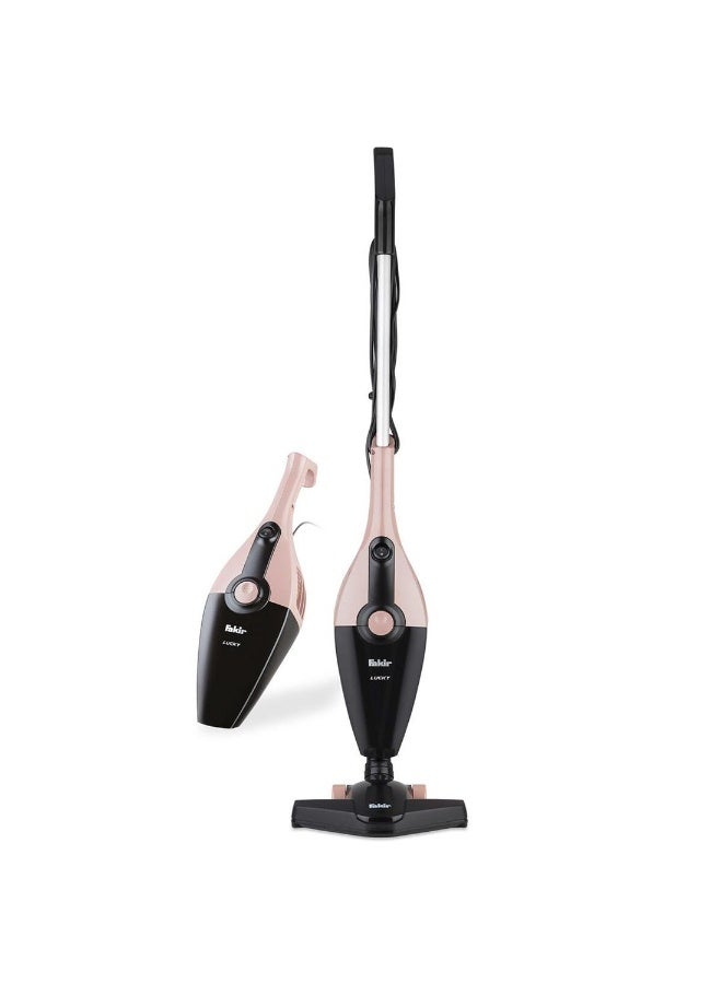 Fakir Lucky BL100 Bagless Stick Vacuum Cleaner – 800W Power, 1L Dust Capacity, Lightweight & Compact Design, Sand Beige