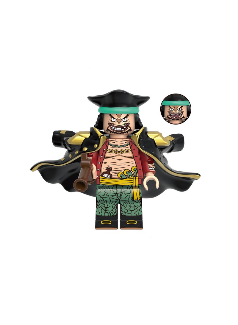 One Piece Anime Style Minifigure Model Assembly Building Block toys eight sets