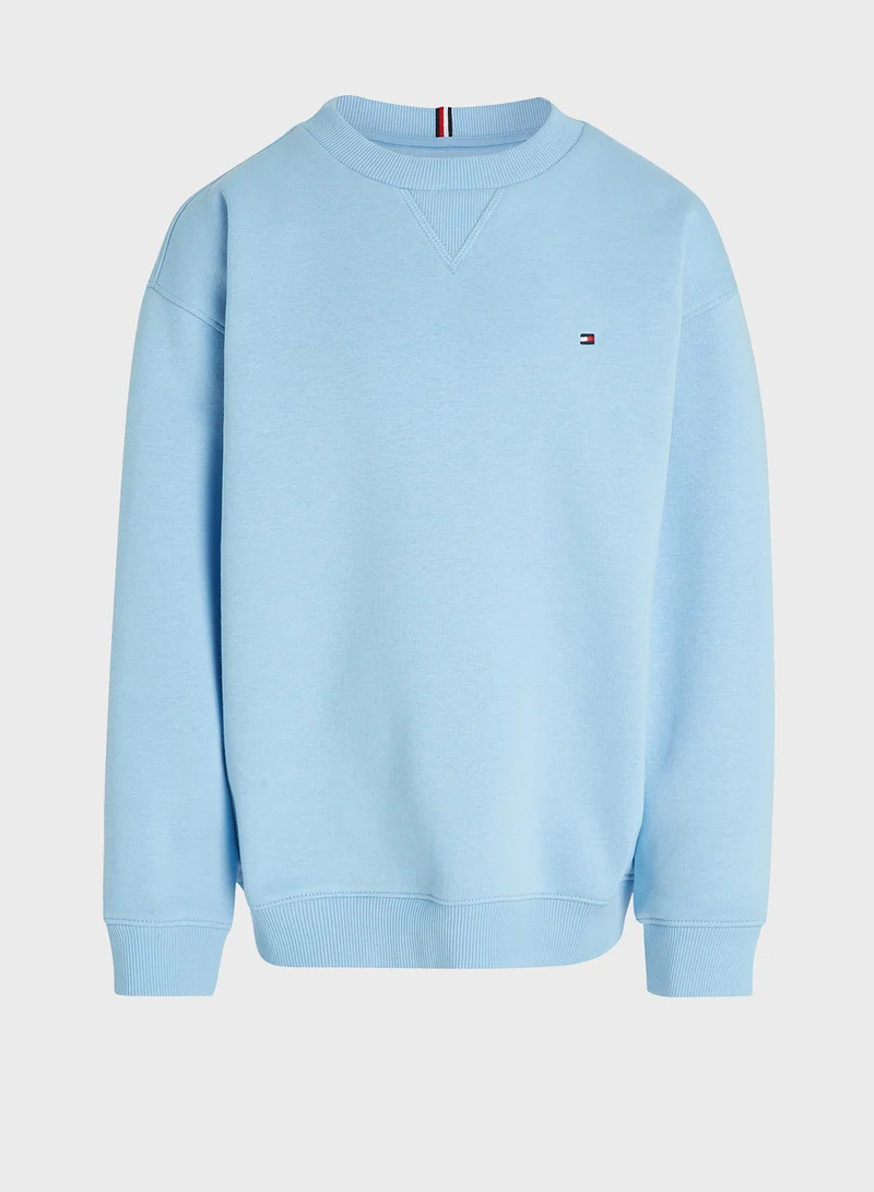 TOMMY HILFIGER Youth Logo Sweatshirt