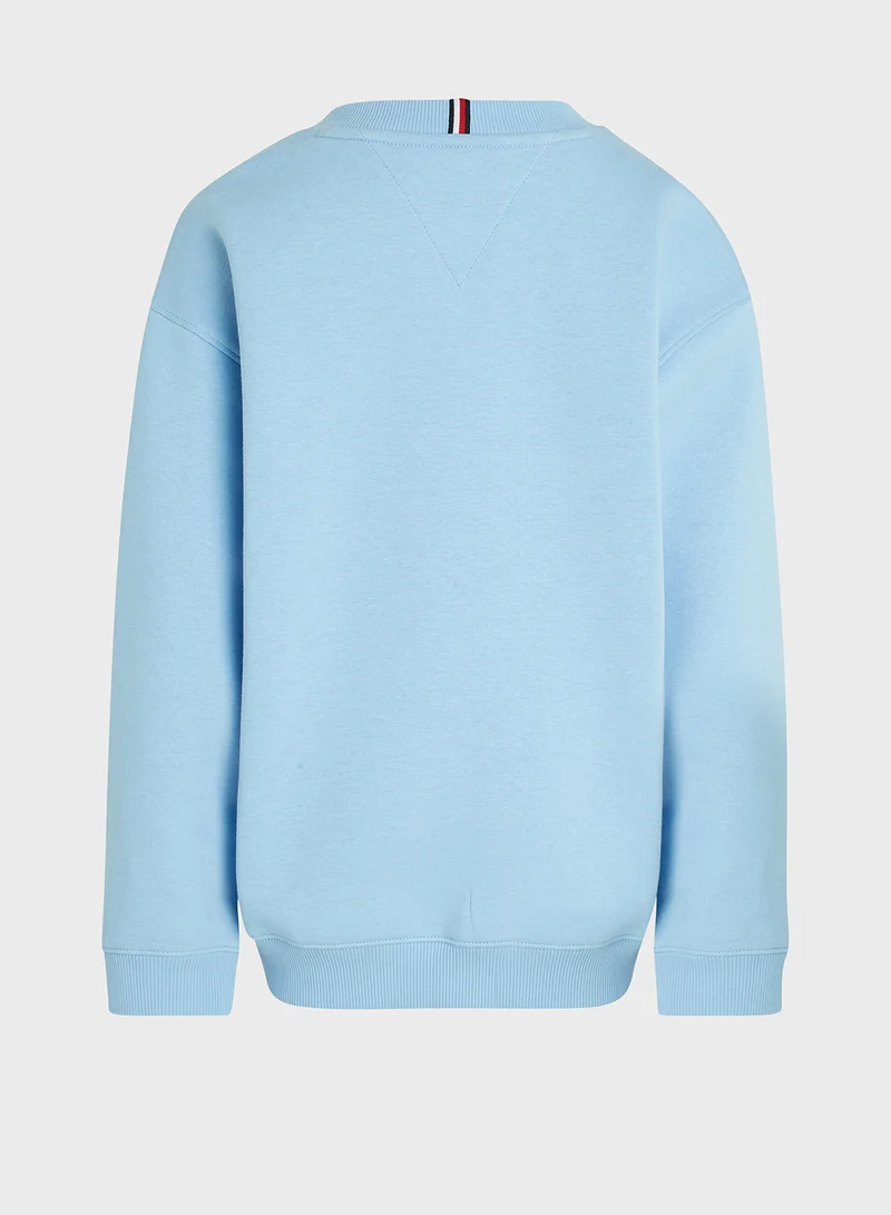 TOMMY HILFIGER Youth Logo Sweatshirt