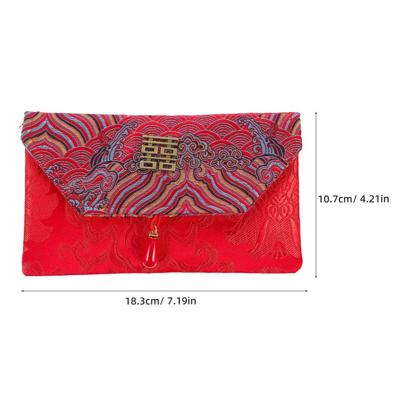 Chinese Red Envelopes Hong Bao for Wedding Spring Festival Gift Lucky Packets - Image 3