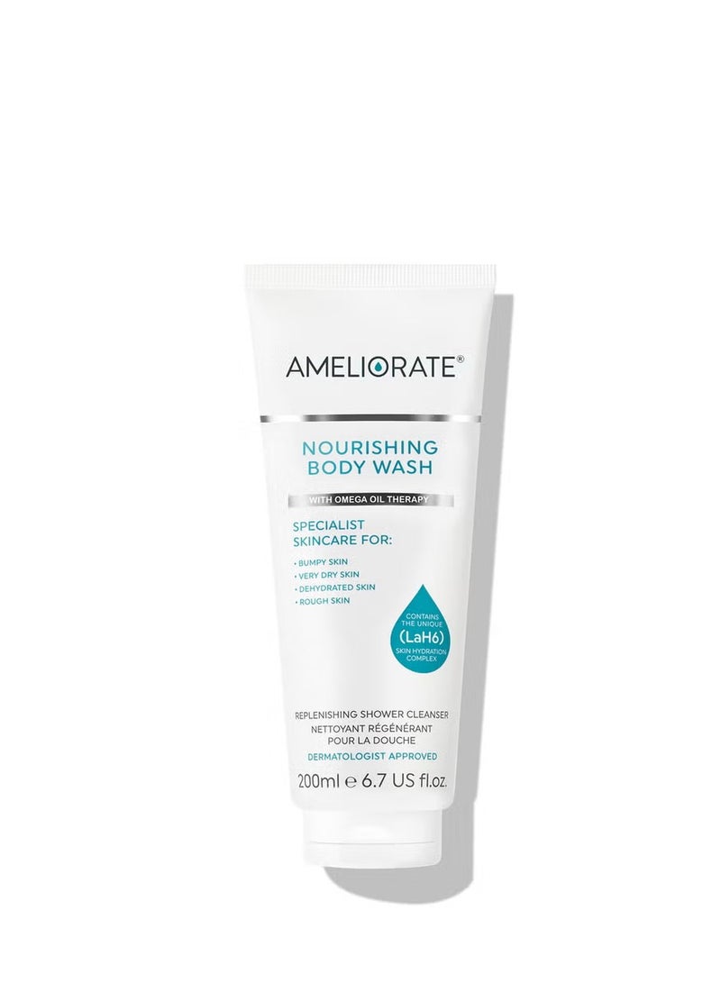 AMELIORATE Smooth Skin Supersize Bundle Nourishing Body Wash 200ml,Smoothing Body Exfoliant 150ml,Transforming Body Lotion 500ml - Image 2