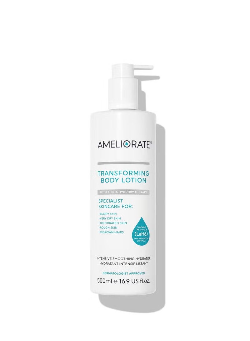 AMELIORATE Smooth Skin Supersize Bundle Nourishing Body Wash 200ml,Smoothing Body Exfoliant 150ml,Transforming Body Lotion 500ml - Image 4