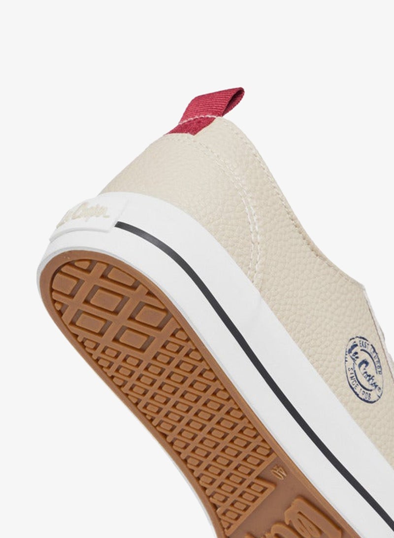 Lee Cooper Women's Logo Detail Sneakers with Lace-Up Closure - Image 5