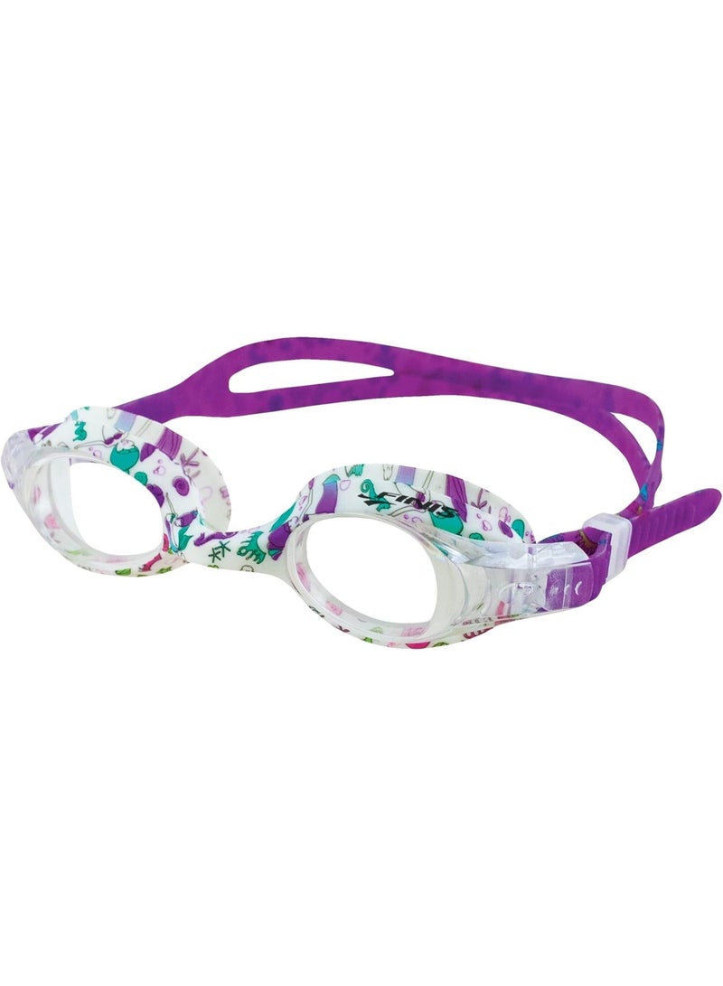 FINIS Mermaid Swim Goggles for Kids - Ages 4-10 - UV Protection - Anti-Fog Lenses - Soft Silicone Fit - Fintastic - Image 1