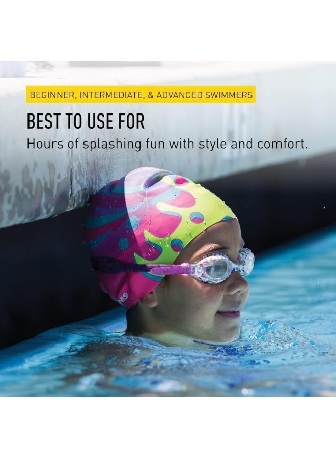 FINIS Mermaid Swim Goggles for Kids - Ages 4-10 - UV Protection - Anti-Fog Lenses - Soft Silicone Fit - Fintastic - Image 4