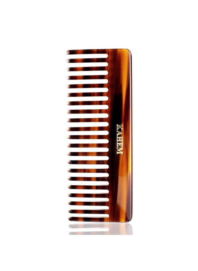 KAHEM Ahem Large Wide Tooth Comb For Women Men And Kids Handmade Wide Tooth Comb For Curly Hair.Long And Short Hair Detangler Comb For Wet And Dry. Professional Hair Cutting Combs6.29 Inch - Image 1