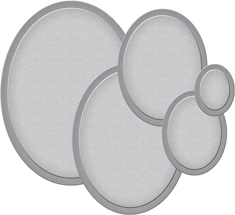 Spellbinders Large Classic Oval Nestabilities Die Set - 5 Templates for Card Making and Scrapbooking - Image 1