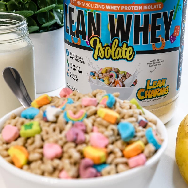 Musclesport Lean Whey Revolution Protein Powder  Whey Protein Isolate  Low Calorie Low Carb Low Fat Incredible Flavors  25g Protein per Scoop 2lb Lean Charms - Image 3