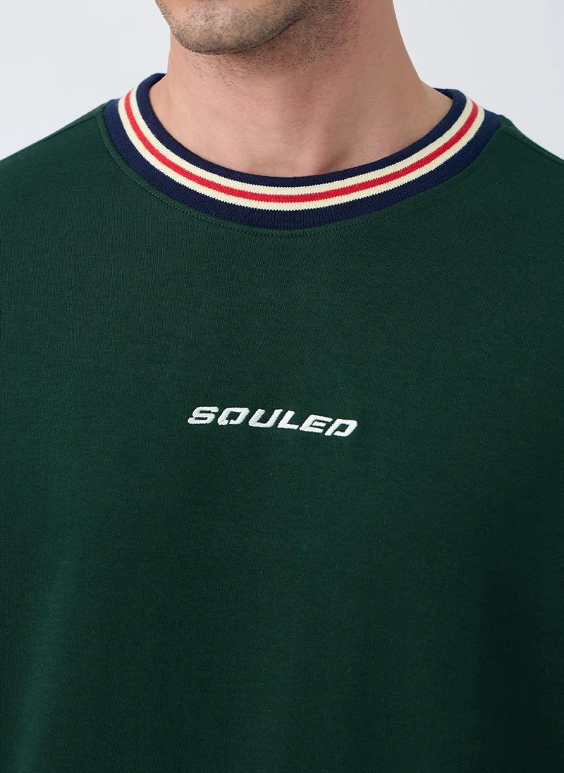 The Souled Store  Oversized T-Shirt: Pistachio for Men | Best Price UAE