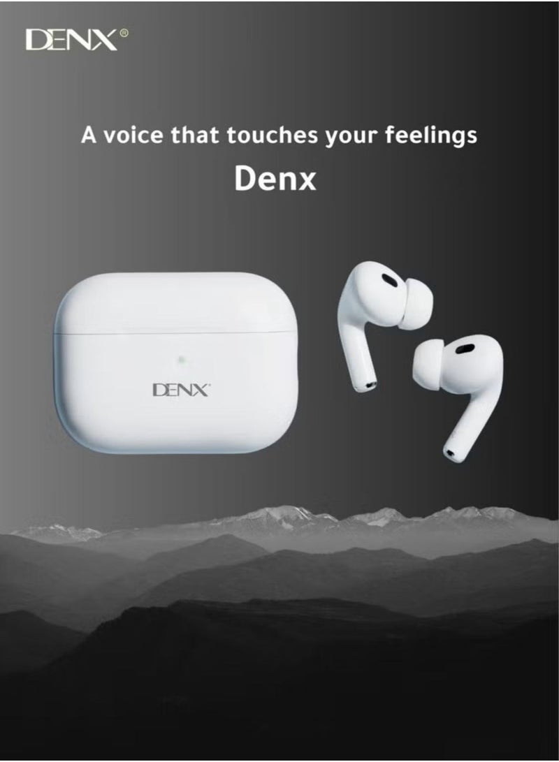 Denx Wireless Earbuds – In-Ear Bluetooth V5.1 Earbuds W/ 30H Playtime, Noise Cancelling, Touch Control, Stereo Surround Sound – 5H Single Charge, IPX5 Waterproof – for iPhone, Android & More - Image 2