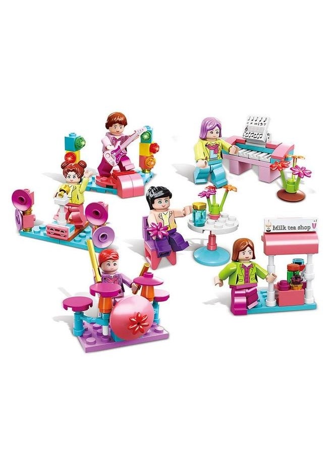 12 Boxes Of Sunshine Party Series Small Particle Building Block Toys Theme Assembly Educational Suitable For Children  - Image 4
