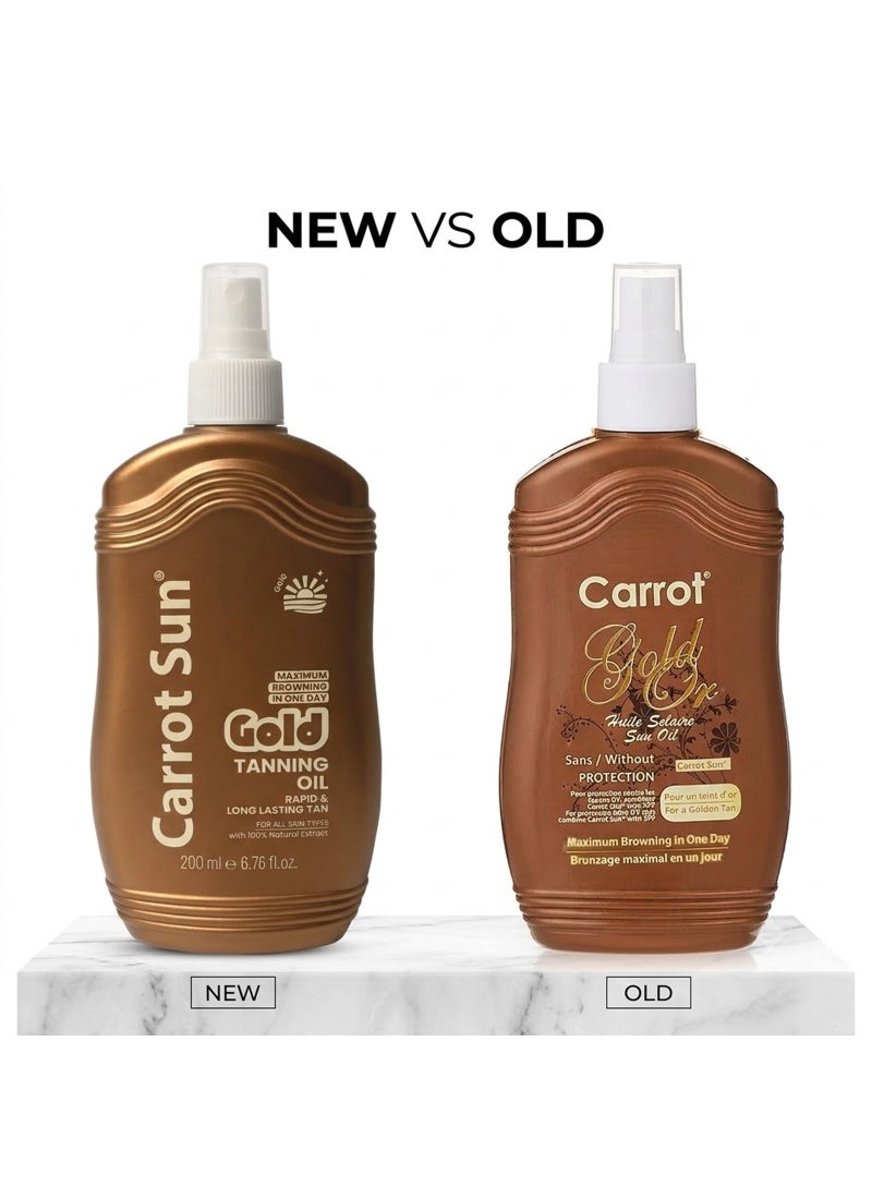 Carrot Sun Gold Tanning Oil - Image 4