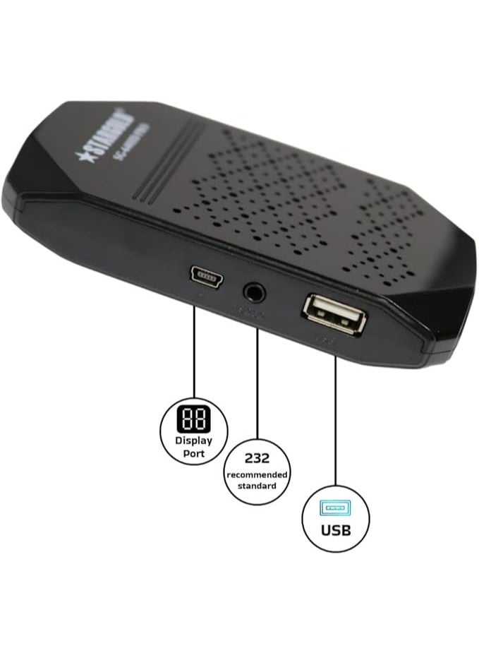 Stargold Dual display satellite receiver with 4K Full HD and SD resolution and simultaneous automatic network search - Image 3