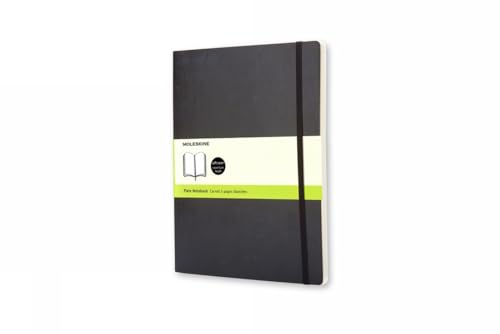 Moleskine Soft Extra Large Plain Notebook Black 