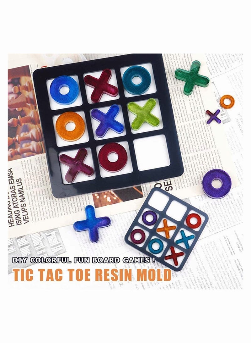 Tic-Tac-Toe Craft Silicone Mould - Image 2