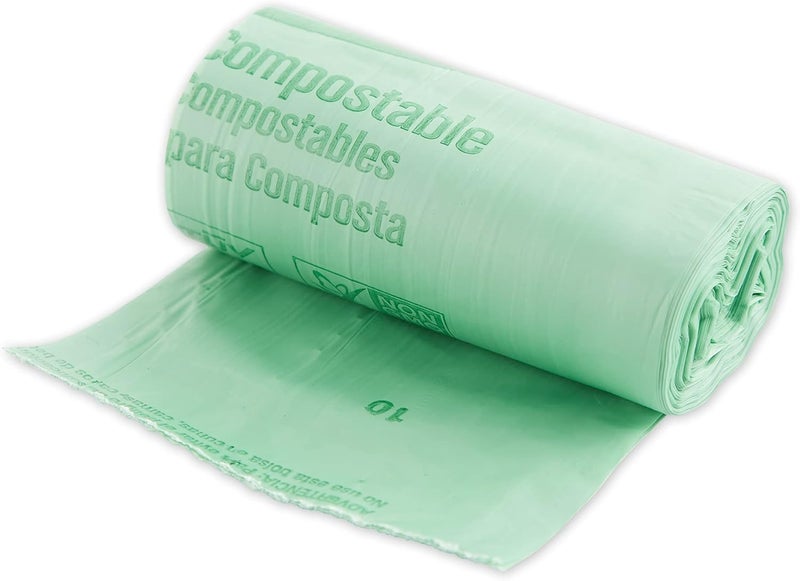RSVP International BioBags for Compost Pails - 1 Gallon, 6L, 50-Count Compostable Bags - Image 3