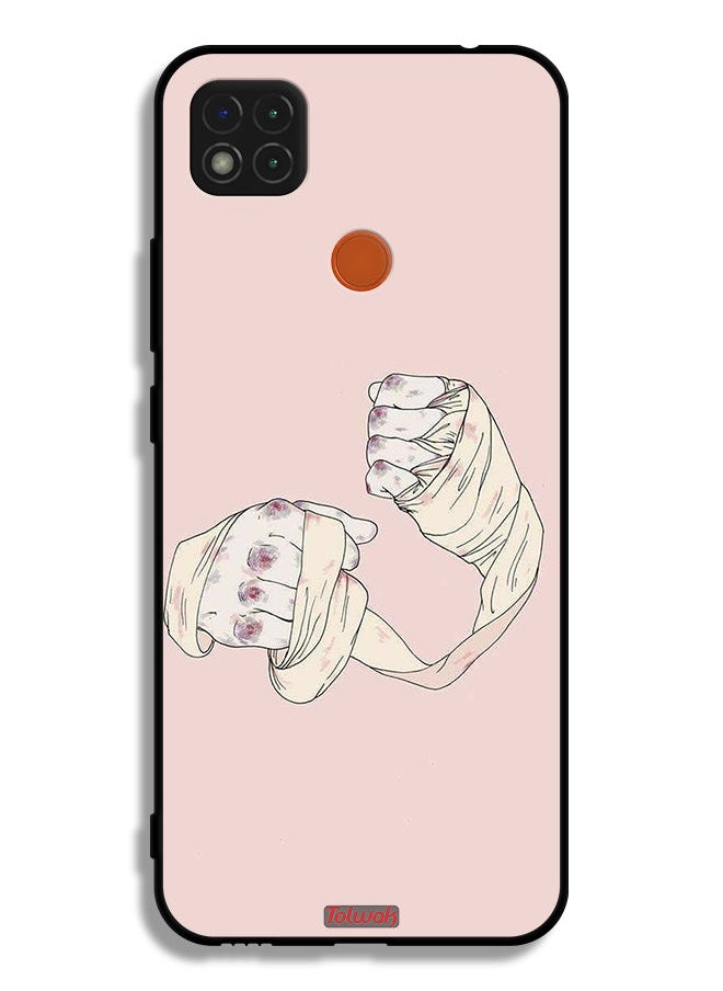 Tolwak Xiaomi Redmi 9C Protective Case Cover Fighter Art  - Image 2