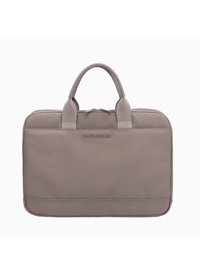 David Jones Fungi David Jones Briefcase - The complete Daily office bag- laptop carrying bag with extra adjustable Strap-  large size Classic design bussiness bag for Women | Best Price UAE
