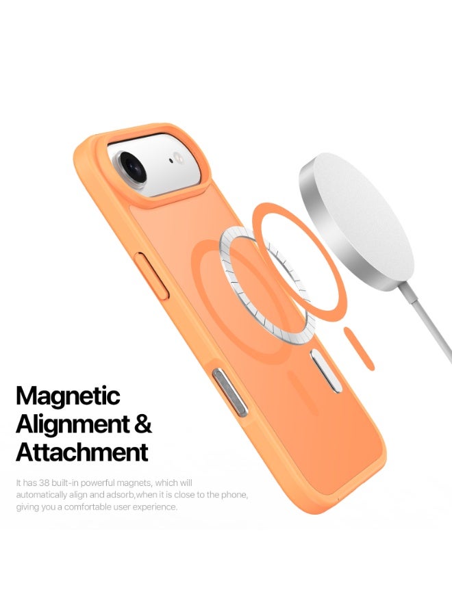 DUX DUCIS Magnetic Shockproof Case for iPhone 17 Air, MagSafe Compatible, Sweat-Resistant & Anti-Fingerprint Translucent Protective Case - Image 5