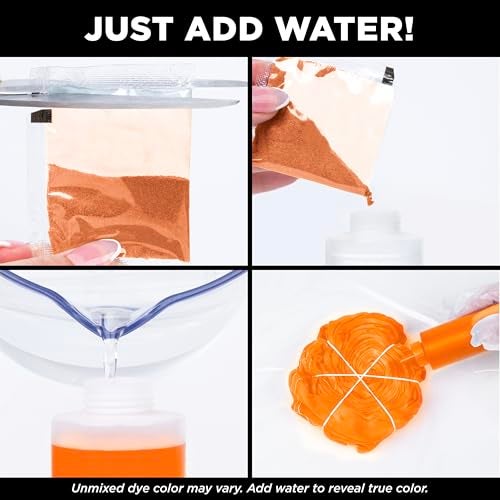 Tulip طقم صبغة توليب ذات الخطوة الواحدة - عبوات إعادة تعبئة، برتقالي - Image 5