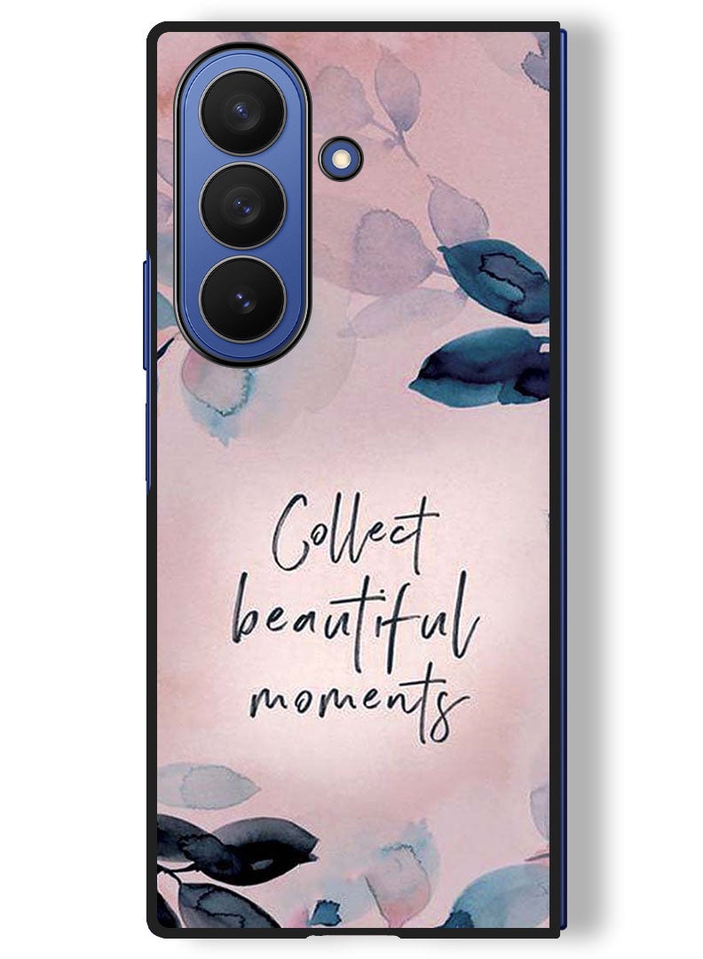 Theodor Case Compatible with Samsung Galaxy Z Fold 7 - 8 Inch Protection Shockproof Bumper Cover Collect Beautiful Moments - Image 1