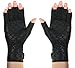Thermoskin Premium Arthritic Gloves BlackRelieves Arthritic Pain in Fingers and Hand Size Large - Image 1