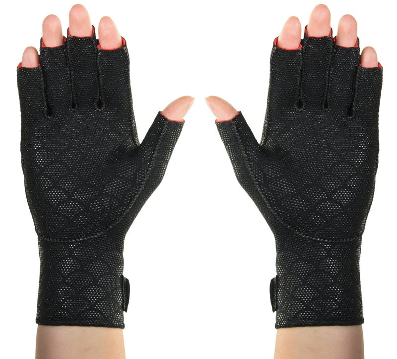 Thermoskin Premium Arthritic Gloves BlackRelieves Arthritic Pain in Fingers and Hand Size Large - Image 3
