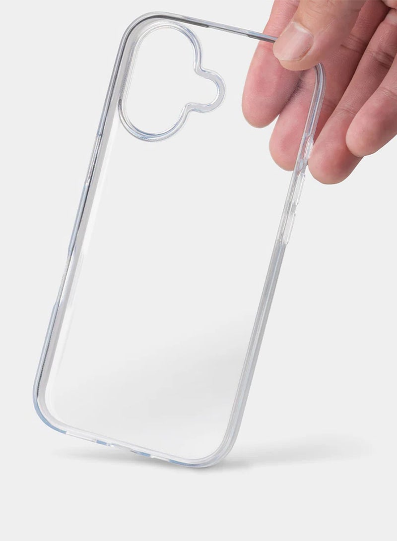 2 Packs TPU Clear Case for iPhone 17 Slim Design, One Case One Privacy Screen Protector, Shockproof Protection, Scratch-Resistant Cover with Enhanced Grip, Wireless Charging Compatible - Image 4